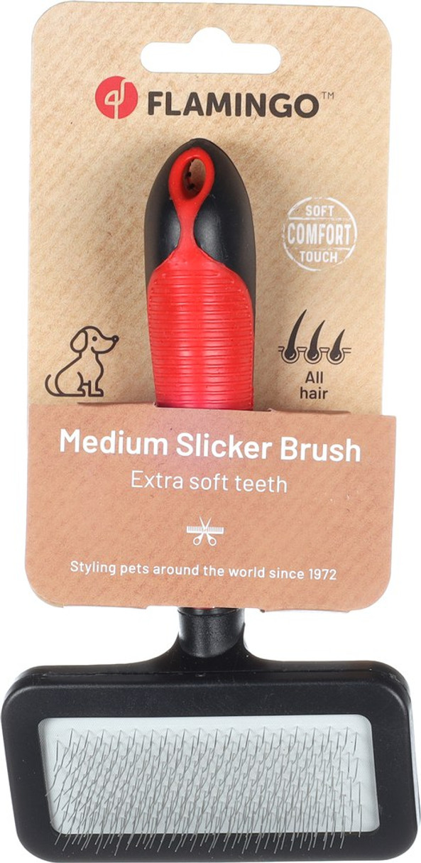 Flamingo f-1030238 - Brosse carde Premium Care