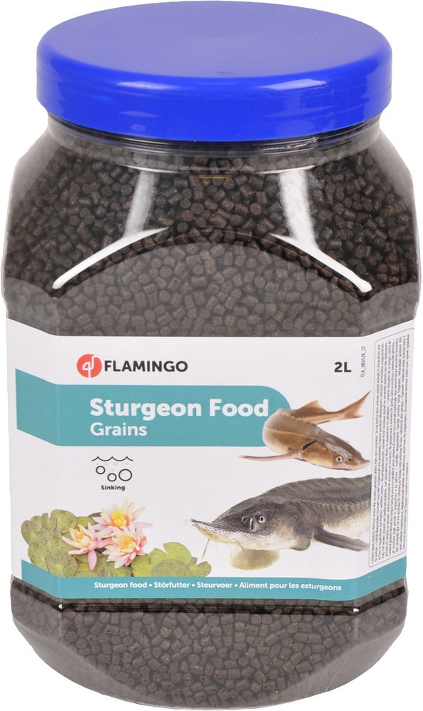 Flamingo f-1030474 - Sturgeon Sinking Granule Feed for Balanced Nutrition