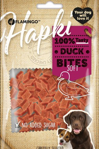 Flamingo f-1030698 - Friandises Morceaux mous avec canard