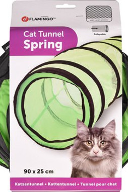 Flamingo f-1030810 - Tunnel de Jeu et Repos pour Lapins Fluo