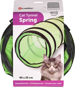 Flamingo f-1030810 - Tunnel de Jeu et Repos pour Lapins Fluo