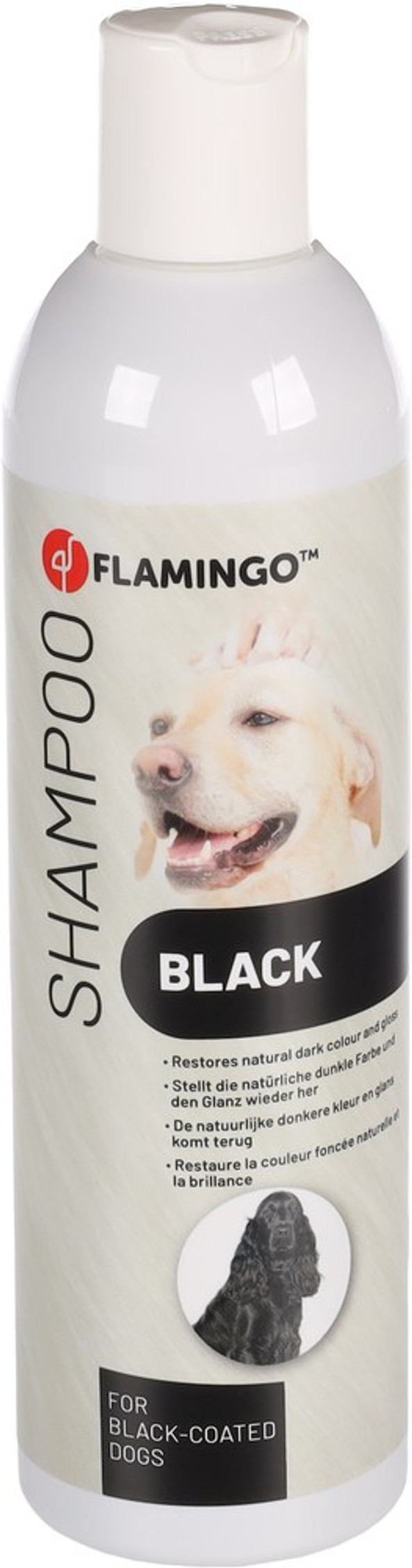 Flamingo f-1030875 - Shampoing pour un pelage noir 300 ml
