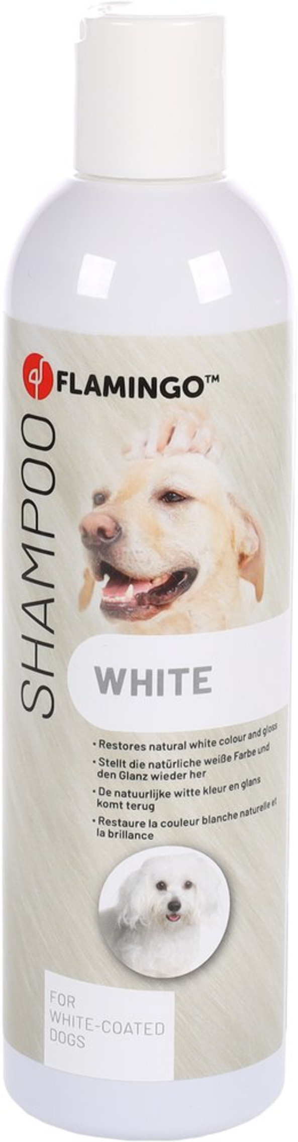 Flamingo f-1030874 - Shampoing pour un pelage blanc 300 ml