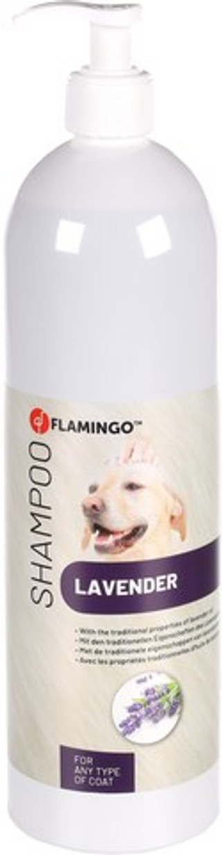 Flamingo f-1030866 - Shampoing avec parfum de lavande Tout type de pelage 1 L