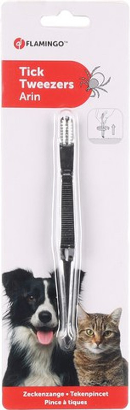 Flamingo f-1031170 - Pince Précise Anti-Tiques pour Chiens