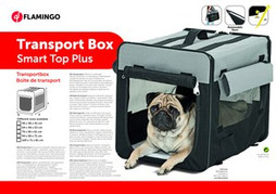 Flamingo f-1031299 - Caisse de Transport en Nylon pour Chiens