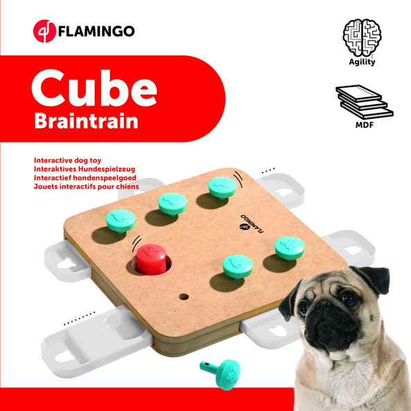 Flamingo f-1031722 - Jouet Brain trainBrun clair