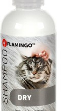 Flamingo f-1033328 - Shampooing Sec Doux pour Chats 200 ml