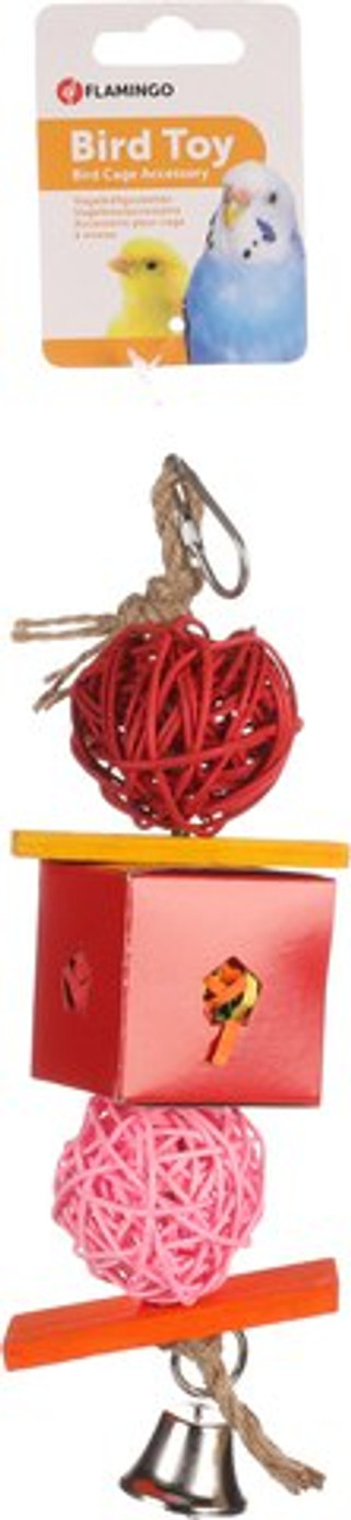 Flamingo f-110082 - Jouet pour perruches Jouet suspendu