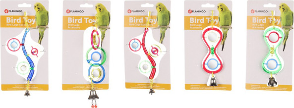 Flamingo f-108662 - Jouet pour perruches Jouet suspendu