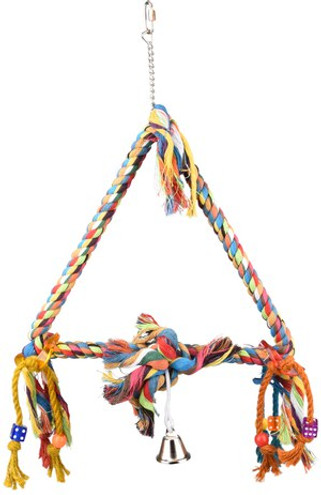 Flamingo f-108656 - Jouet pour oiseaux Balançoire Cordon