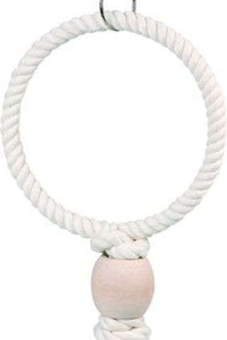 Flamingo f-108649 - Jouet pour oiseaux Anneau CordonÉcru