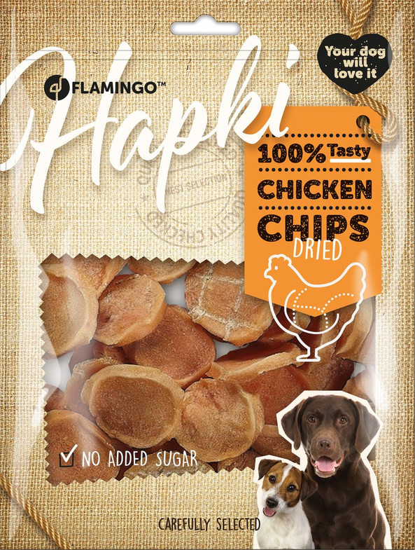 Flamingo f-2010043 - Friandises Chips avec poulet