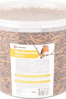 Flamingo f-2010013 - Délices de Vers Séchés pour Oiseaux Extérieurs