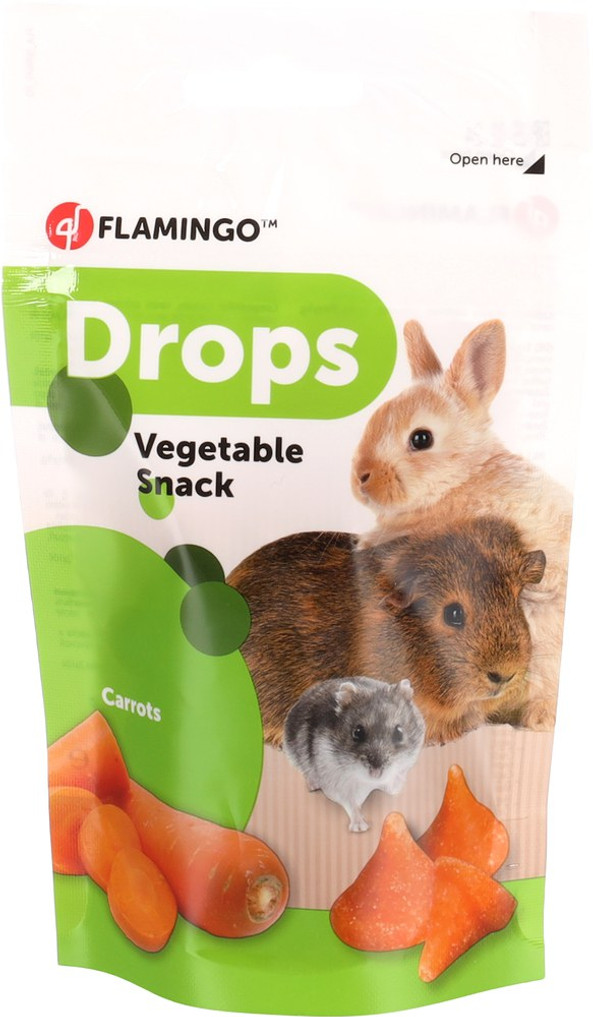 Flamingo f-200684 - Friandises Drops avec carotte