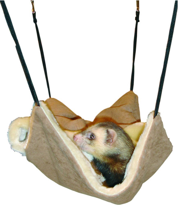 Flamingo f-208205 - Cozy Suede Ferret Hammock for Cage Napping