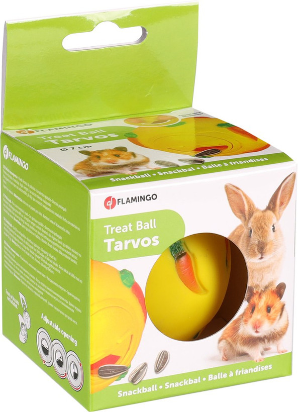 Flamingo f-201720 - Interactive Treat Dispensing Rodent Play Ball