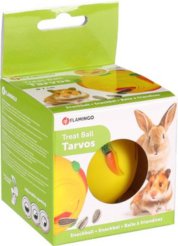 Flamingo f-201720 - Balle Distributrice de Friandises pour Rongeurs