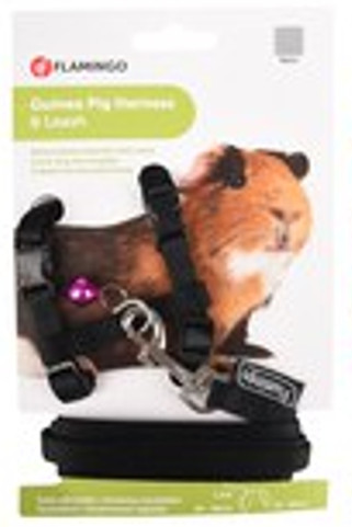 Flamingo f-201703 - Comfortable Guinea Pig Harness with Leash