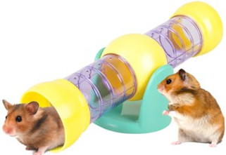 Flamingo f-210115 - Tunnel Tunnel Balançoire Jaune