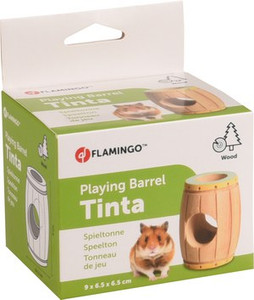 Flamingo f-210175 - Jouet Tonneau Brun clair