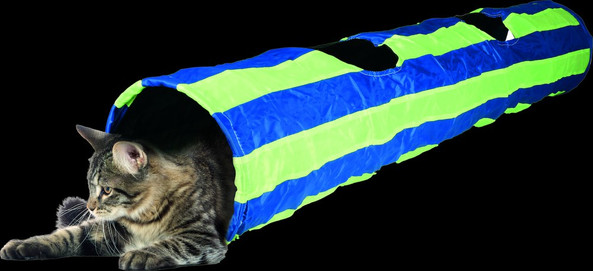 Flamingo f-33162 - Jouet Tunnel avec balle Bleu & Vert