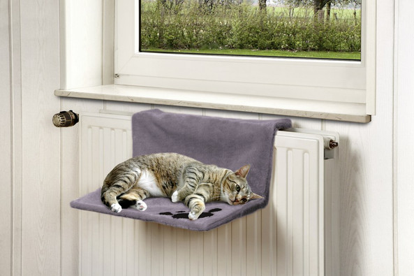 Flamingo f-33182 - Lit Chauffant Confortable pour Chat Sieste