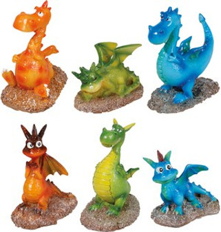 Flamingo f-406453 - Décoration Colorée pour Aquarium Dragon