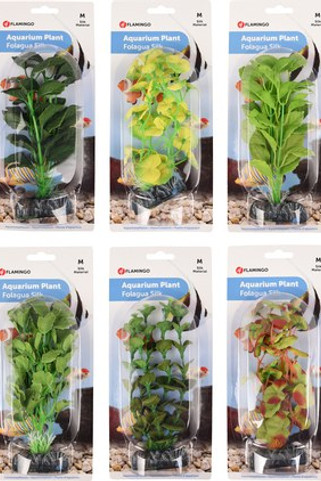 Flamingo f-406383 - Décoration Tropicale pour Aquarium Coloré