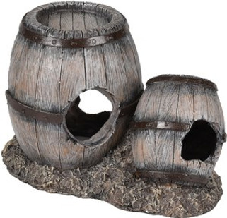 Flamingo f-410142 - Élégante Décoration de Tonneau en Bois