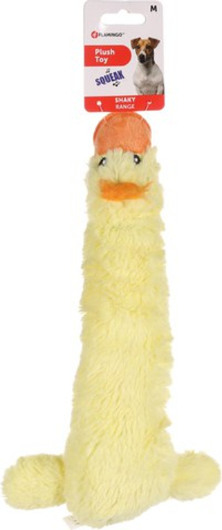 Flamingo f-43551 - Plush Squeaky Duck Toy for Dogs