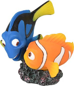 Flamingo f-410226 - Décoration Bleu Orange Poisson