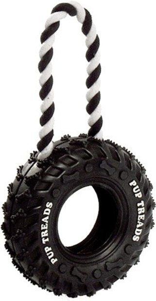 Flamingo f-45834 - Jouet Pneu avec corde