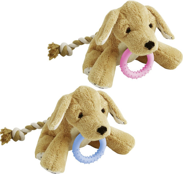Flamingo f-45787 - Jouet Chiot Chien avec corde