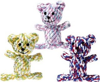 Flamingo f-47217 - Jouet Ours avec corde