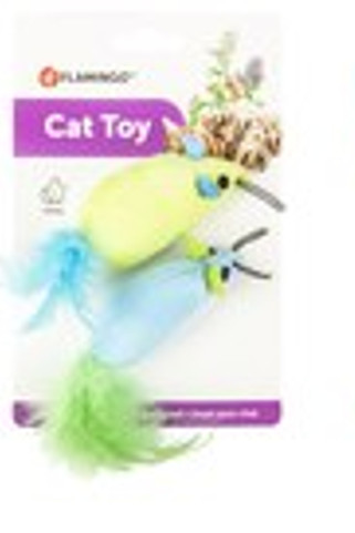 Flamingo f-47049 - Jouet Chaton Balle & Rouleau & Souris