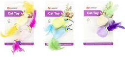 Flamingo f-47049 - Jouet Chaton Balle & Rouleau & Souris