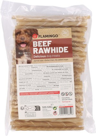 Flamingo f-500174 - Friandises Cigarette12cm 5-5,5gr / 100 pcs 520-530gr