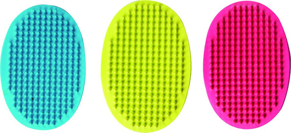 Flamingo f-500150 - Soft Rubber Grooming Brush for Short-Haired Pets