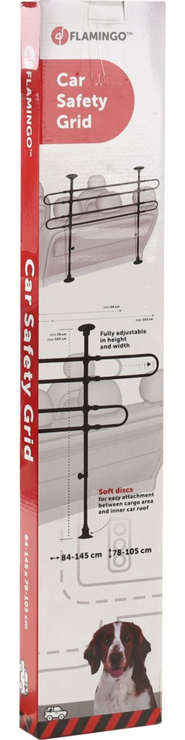 Flamingo f-500070 - Grille de protection pour voiture