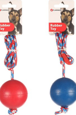 Flamingo f-501755 - Jouet Corde à tirer avec balle