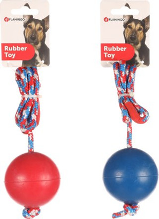 Flamingo f-501755 - Jouet Corde à tirer avec balle