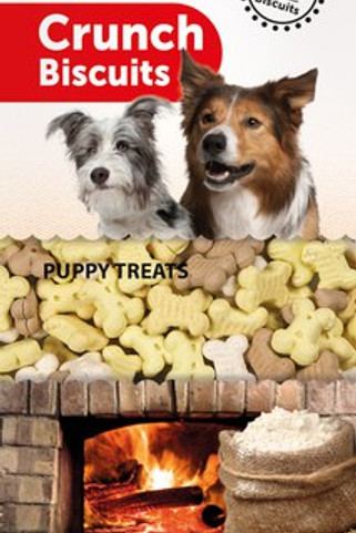 Flamingo f-501459 - Friandises Biscuit Puppy treats avec goût vanille