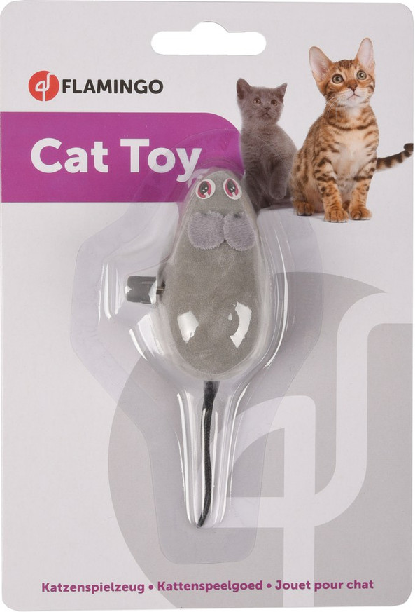Flamingo f-502250 - Souris à Ressort pour Chat Joueur