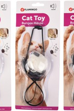 Flamingo f-504345 - Jouet Interactif Souris avec Son pour Chats