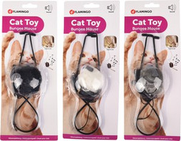Flamingo f-504345 - Jouet Interactif Souris avec Son pour Chats