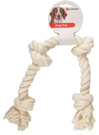 Flamingo f-504624 - Jouet Cordon avec 4 noeuds