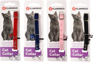Flamingo f-506941 - Surprise Rhinestone Wave Cat Collar