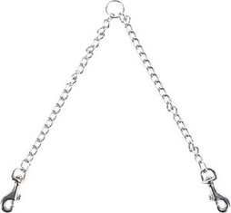 Flamingo f-506975 - Dual Dog Walking Chain Connector