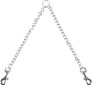 Flamingo f-506975 - Dual Dog Walking Chain Connector